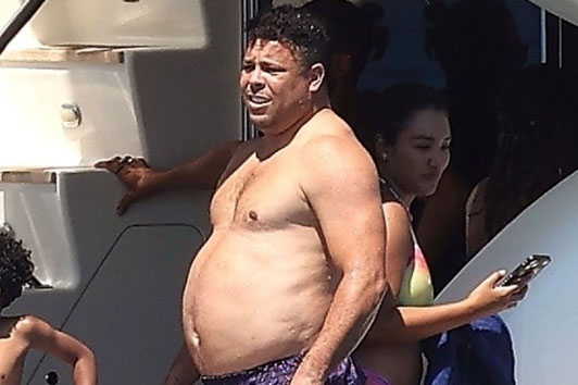 Ronaldo gras prise de poids